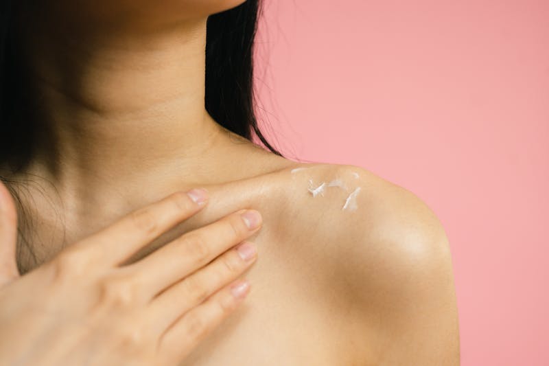 woman with healthy skin