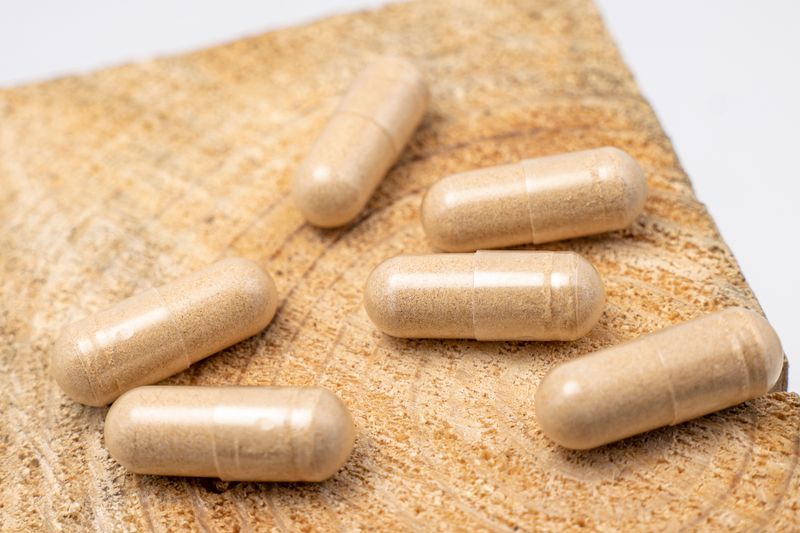 garlic supplement in capsules